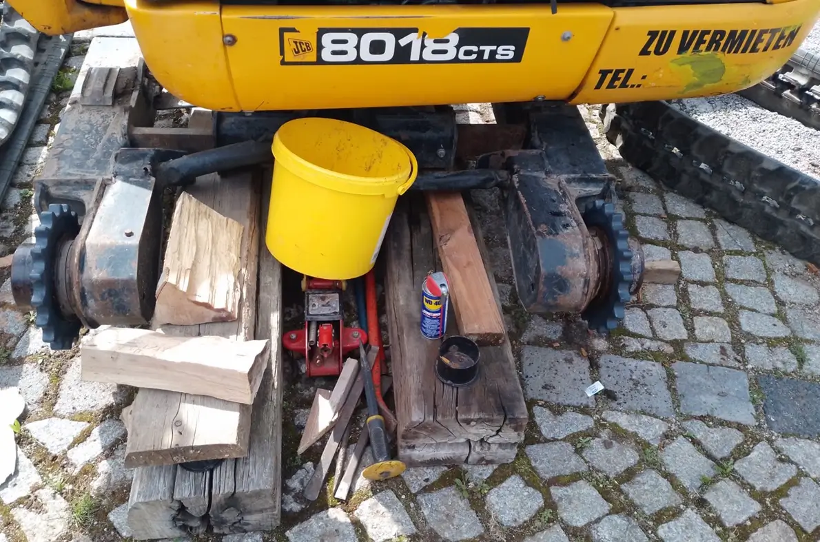 Antriebsrad JCB 8018CTS