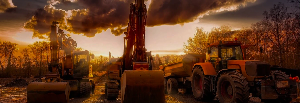 Leitrad Bagger
