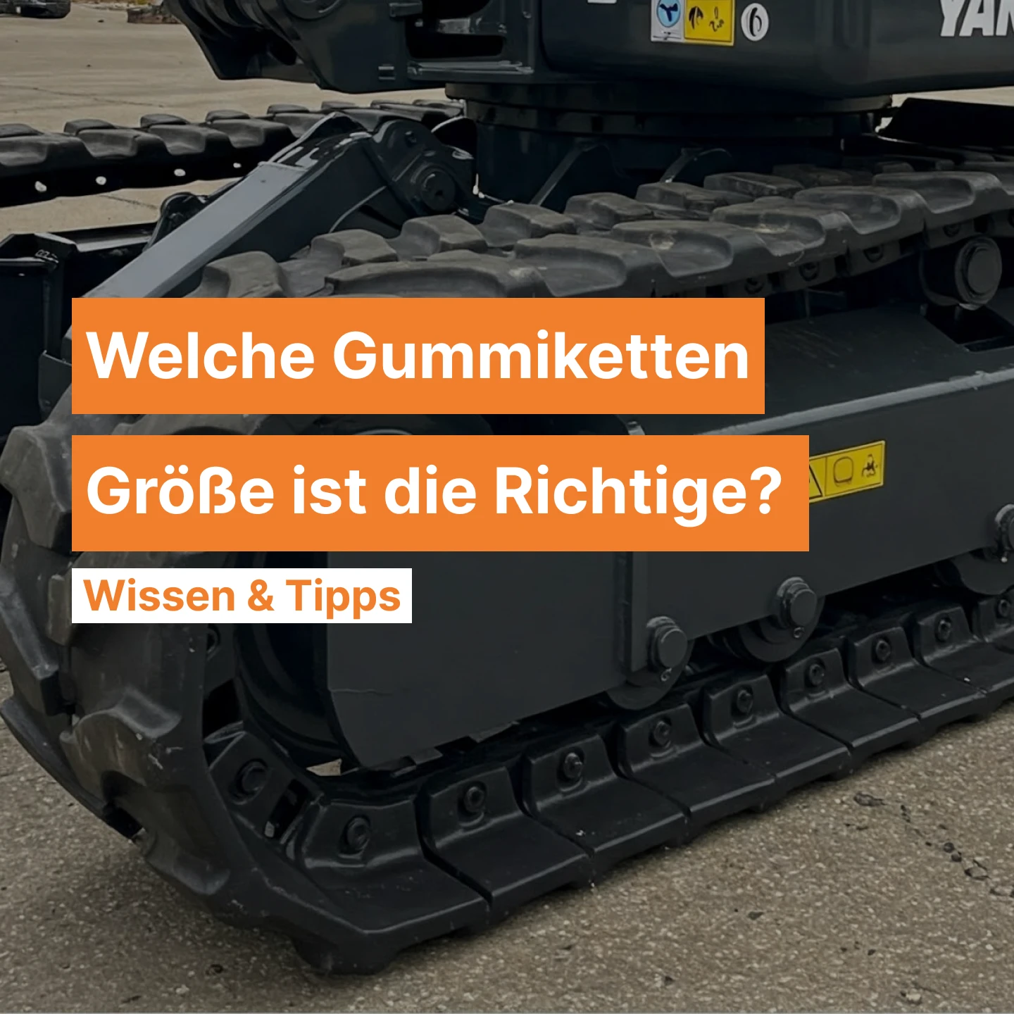 Ratgeber zum Problem: Welche Gummiketten Größe ist die Richtige?   Ratgeber zum Problem: Welche Gummiketten Größe ist die Richtige?