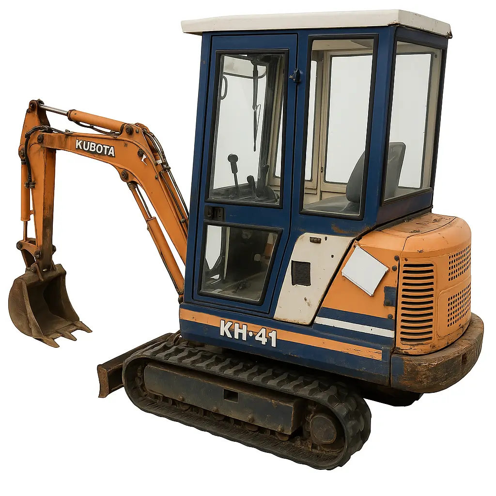 KUBOTA KH 41 RUBBER SECOND TYPE KUBOTA KH 41 RUBBER SECOND TYPE