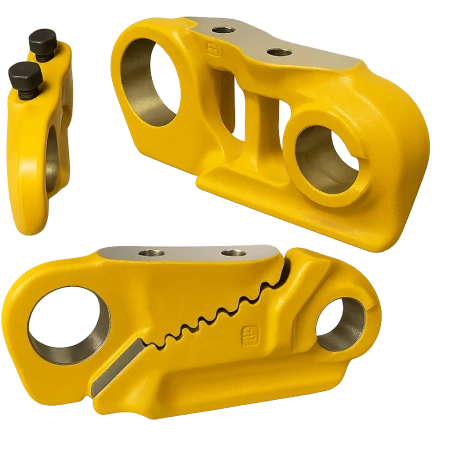 Stahlkette Verschlussglied mit Zacken