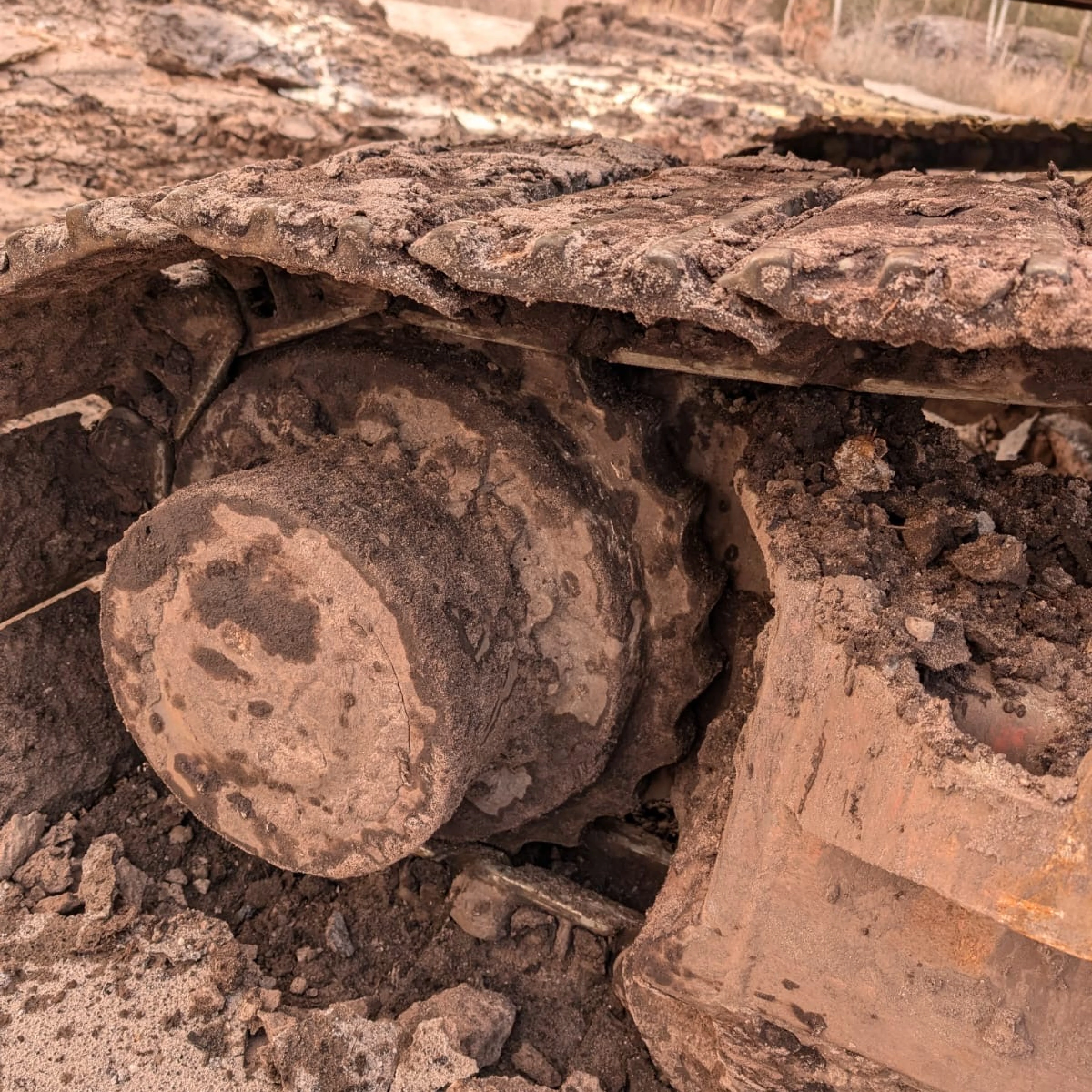 Verdrecktes und verschlissenes Turas