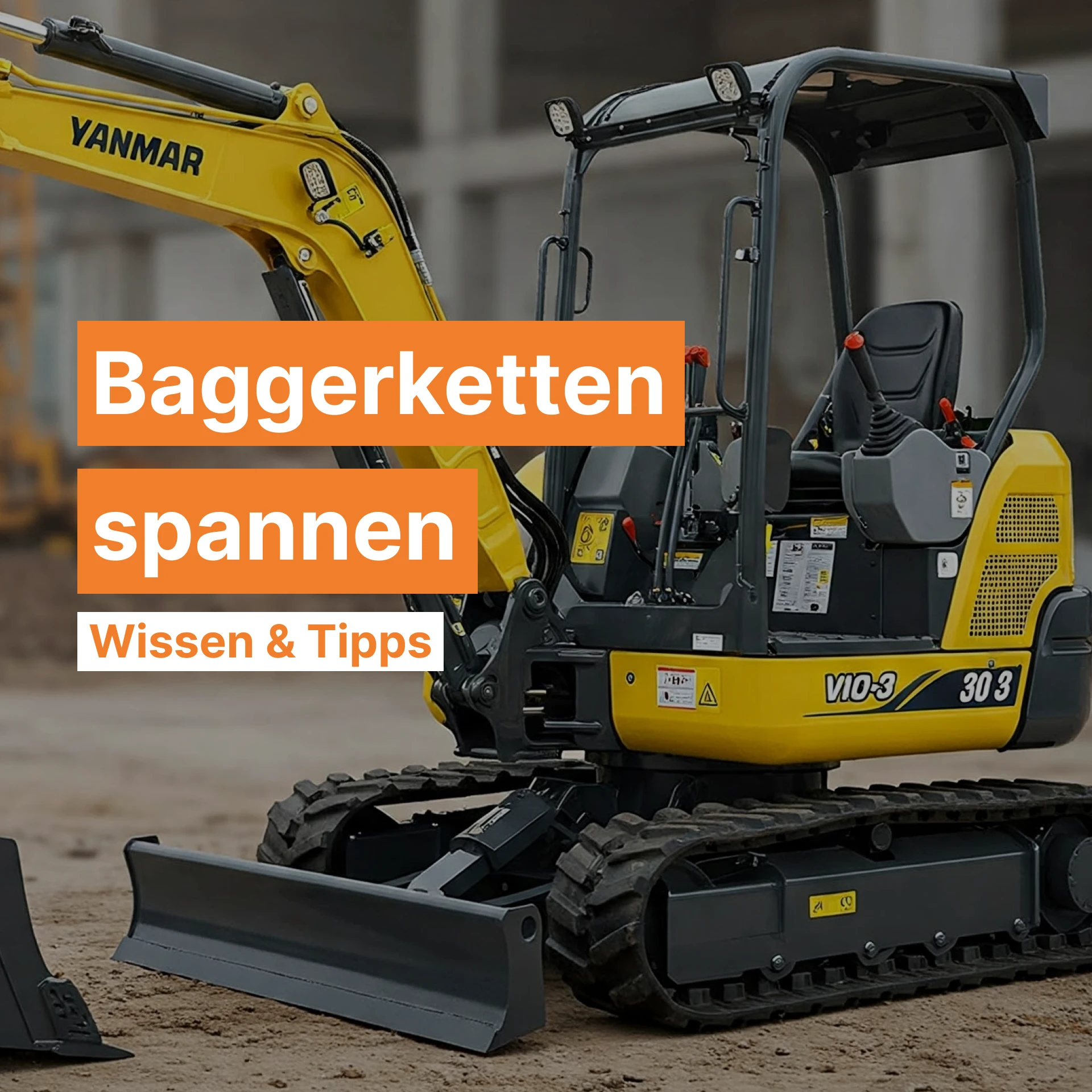 Ratgeber zum Problem: Wie die Baggerkette spannen? Ratgeber zum Problem: Wie die Baggerkette spannen?