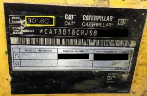 CAT 301.8C